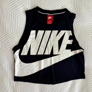 Cropped Sleeveless Tank Top, Nike, Size M